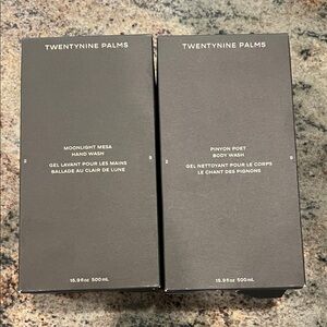 Twentynine Palms Hand and Body Wash Set NIB